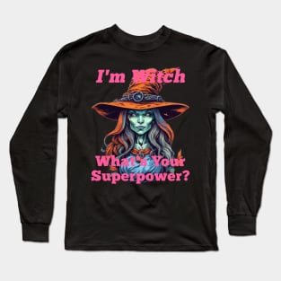 Funny Halloween Quote Gift for Girls Long Sleeve T-Shirt